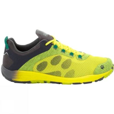 Zapatillas Running Jack Wolfskin Portland Chill Low Hombre - Amarillo - Chile ART961240